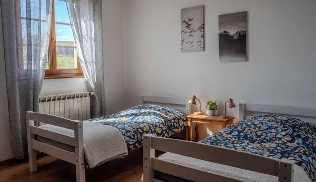 Quiet, hilltop gîte between vineyards and forest, 20km from Strasbourg