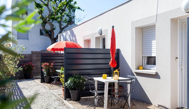 Quiet house 500m from the sea near La Baule for families 1 to 4 people