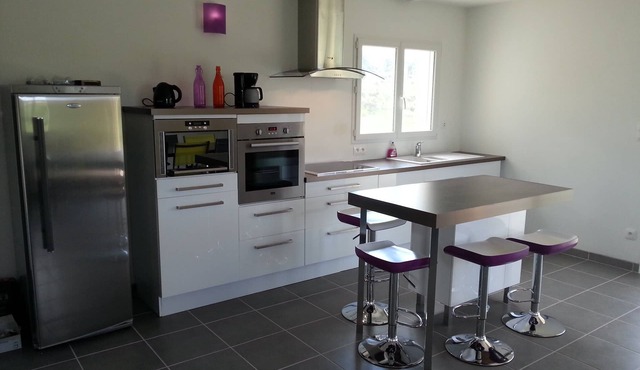 Quiet modern house in BEAULIEU (South Ardèche) 90 m2 3 bedrooms