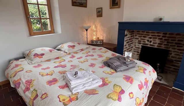 Quiet Place in typical french village