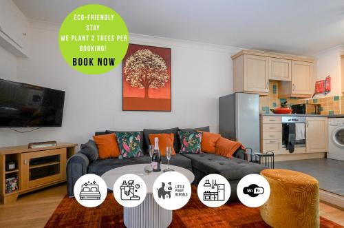 Quiet Premium Stansted Apartment in Central Location with WiFi and Desk