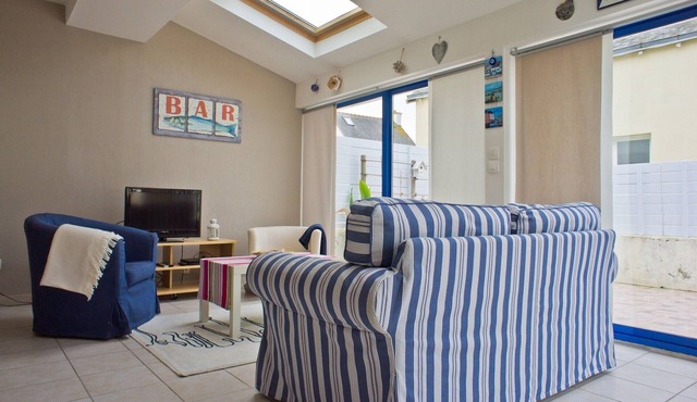 Quiet seaside gîte close to the port and shops