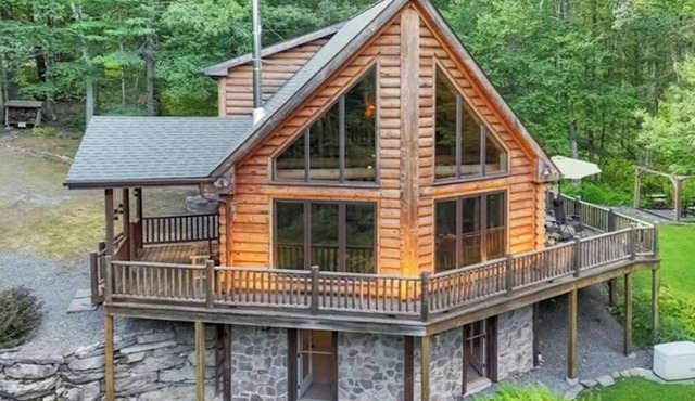 Quiet Secluded Luxury Cabin Retreat in Glen Spey - Fernwood Lodge