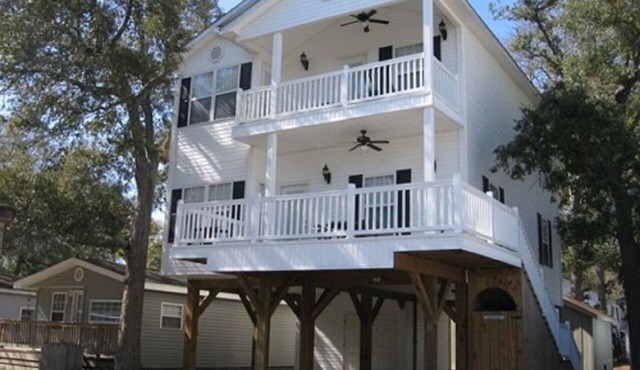 Quiet section of Ocean Lakes with access to all ammenities