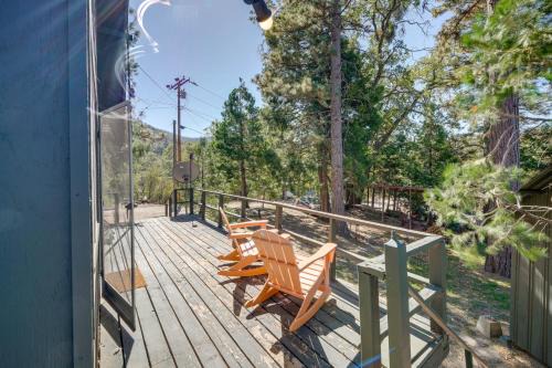 Quiet Sequoia National Forest Cabin with Fireplace