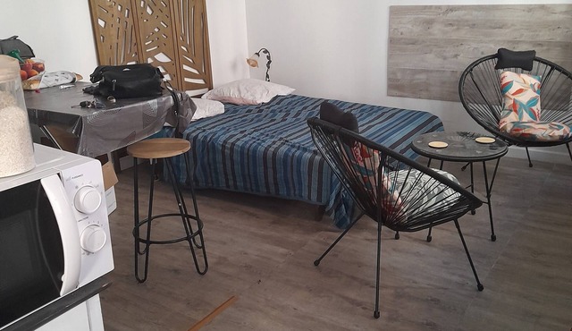 Quiet studio 23 m2 near MPL center/free parking