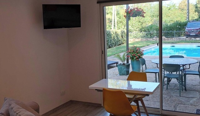 Quiet studio in a small corner of Ardèche, in Les Assions at the foot of the Cévennes mountains
