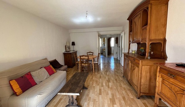 Quiet T2 apartment in Barcelonnette, city center