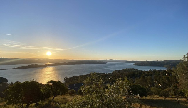 Quiet Top of the Hill Lake View Home