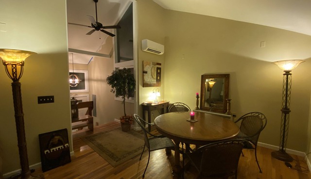 Quiet Vaulted Private Home, heart of popular south end.