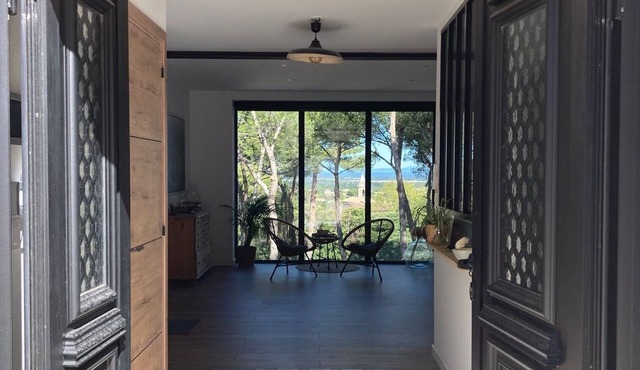 Quiet villa near Luberon in a pine forest with swimming pool