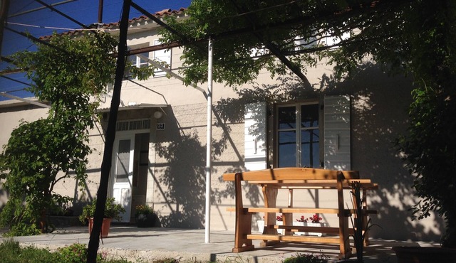 Quiet village house 6 km from the sea