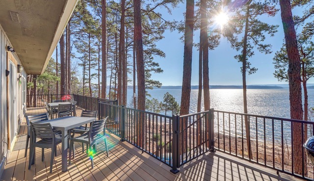 Quiet Waterfront Getaway w/Furnished Deck & Grill