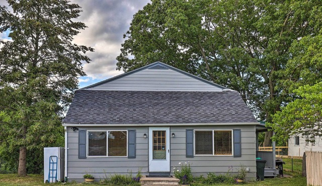 Quiet Waterport Getaway w/ Fire Pit & River Views!