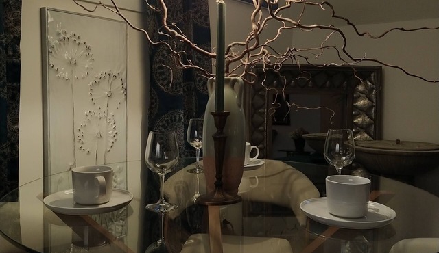 Quiet, whimsical country apartment with a private deck. Pets welcome.