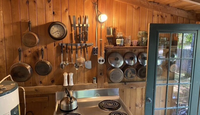 Quintessential camp in Buxton Maine with beach and dock!