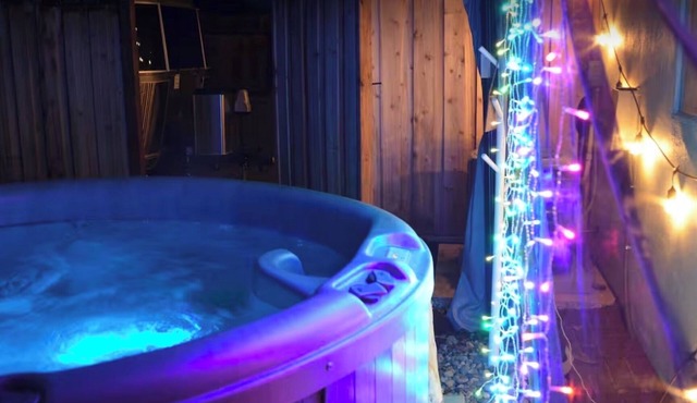 Quirky vintage vibes in Airstream with hot tub in Concord CA