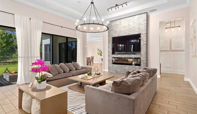 Quite golf community in luxury estate home