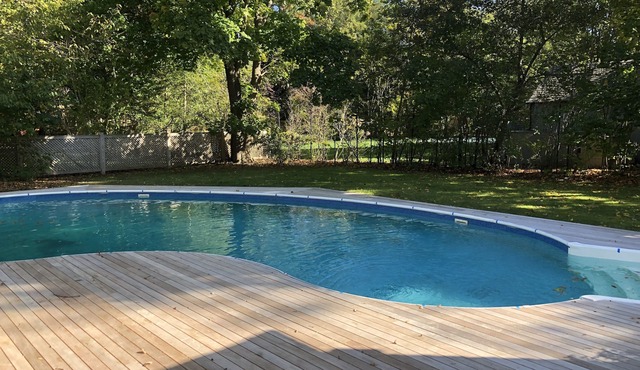 Quogue in village South of HWY Lovely Fully Equipped 3BR House with Pool