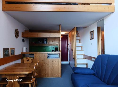 Résidence Aiguille Grive Bat Iii - Appartement 2 pièces 6 personnes en duplex, skis aux pieds, dans le village de Charmettoger à Arc 1800. MAE-6954
