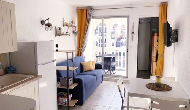 Résidence Pointe Vermeille - Charmant Studio Cabine avec Jolie vue sur le lac marin