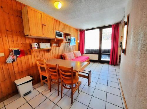 Résidence Villaret - studio cabine pour 4 personnes vue sur les pistes MAE-5414