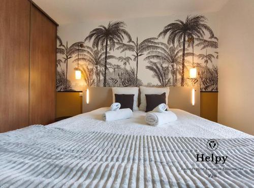 Résidence calme-2 pers-parking gratuit-clim