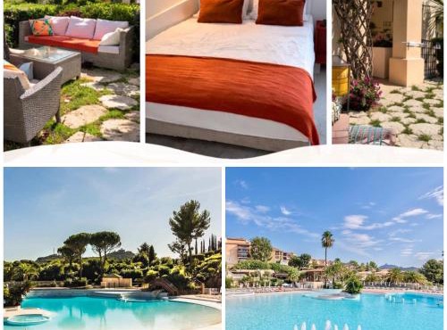 Résidence Cap Estérel -Appartement Premium - Jardin Clôturé -Parking - Piscine Chauffée du 04 Avril au 01 Novembre