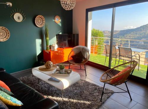 Résidence Costa Vermella, vue mer et montagne au calme