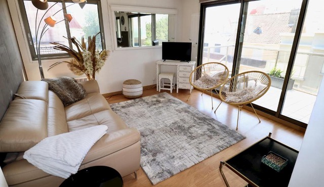 Résidence de standing, Appartement 4 personnes, T2 cabine avec balcon