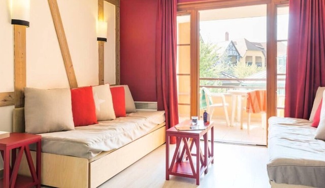 Résidence Pierre & Vacances Le Clos d'Eguisheim **** - Apartment 4 people - 1 bedroom - Garden view