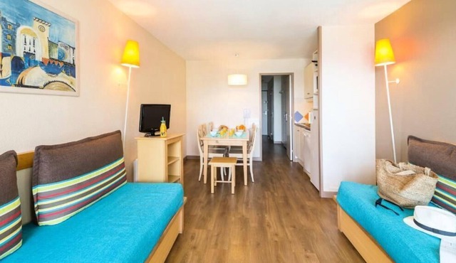 Résidence Pierre & Vacances Cannes Verrerie - Apartment for 7 people - 1 bedroom + 1 sleeping area - Terrace or balcony - Sea view