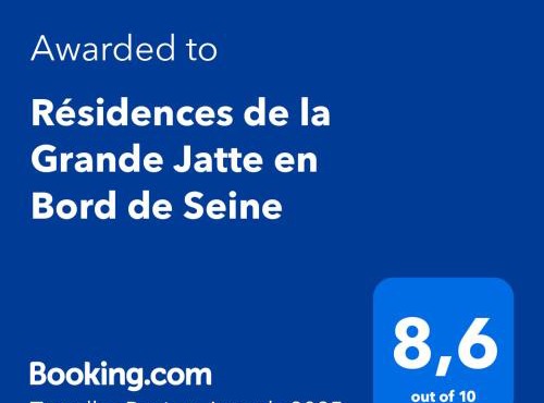 Résidences Grande Jatte, Face Seine, Suites Luxe 52m2 à 97m2, Hôpital Américain à 600m