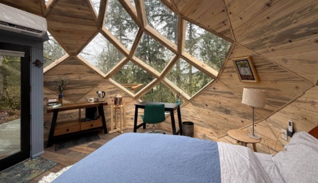 Radiance · Dome Cabin · Private Patio · Views