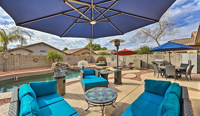 Radiant 'Peoria Paradise' House w/Pool & Patio!
