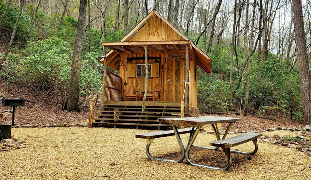 Raelean - A unique off-grid tiny cabin