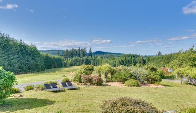 Rainier Home on 20 Acres w/Blueberry Farm!