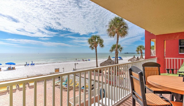 Ram Sea 114 is a Gold 3-bedroom 2 bath Condo with a Private Front Balcony