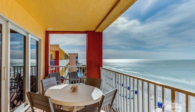 Ram Sea 501 is a Gold Tier 2-bedroom 2 bath Gulf Front Corner Condo