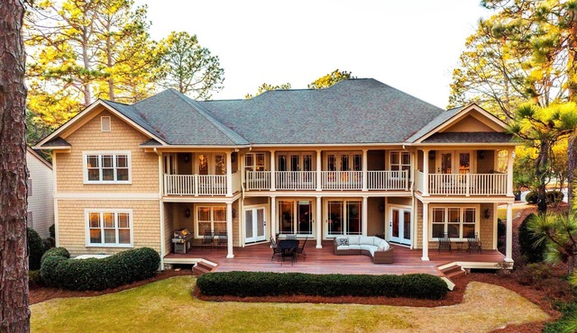Ramsey Cottage on Pinehurst No 9 - Spectacular️ Golf Views - Sleeps 26