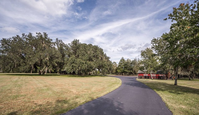Ranch on 7 acre of natural beauty with Cozy Cabin & Barn
