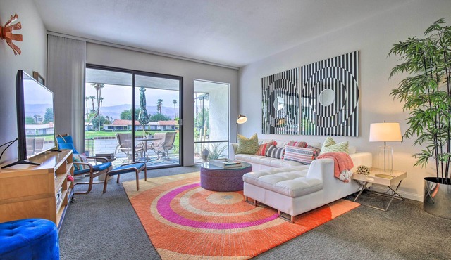 Rancho Mirage Condo on Fairway w/Resort Amenities