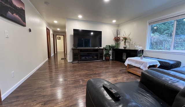 Rare 1.5-acre gem—updated Home with Peaceful, private setting and serene.