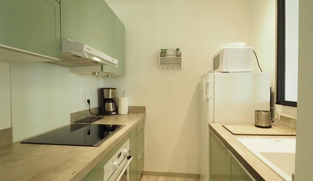 RARE 4 BED APARTMENT IN THE CENTER OF LA GRANDE MOTTE, PARKING, AIR CONDITIONING