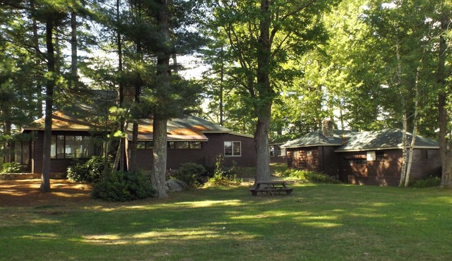 Rare 4-Home Compound on Sebago Lake Peninsula With 360° Views