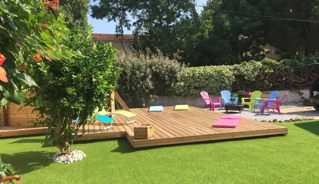 Rare and typical holiday house 400 m from the beach !