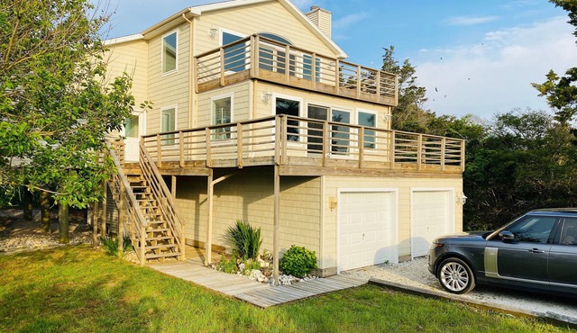 RARE Beachfront AND Wildlife Reserve Home in Broadkill Beach!