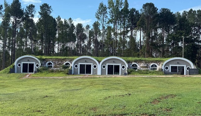 Rare! Hobbit homes, mini goats, pond, corn hole