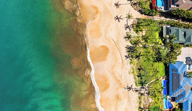 Rare Private Gated Estate on Kamaole I Beach – Maui’s Premier Swimming Beach