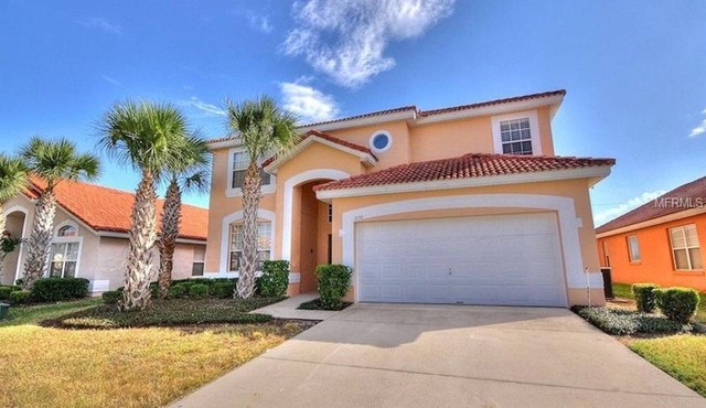 RATED#1 BEST HOME Near Disney! LUXURY 6BEDROOM VILLA ,GATED RESORT ,POOL,SPA